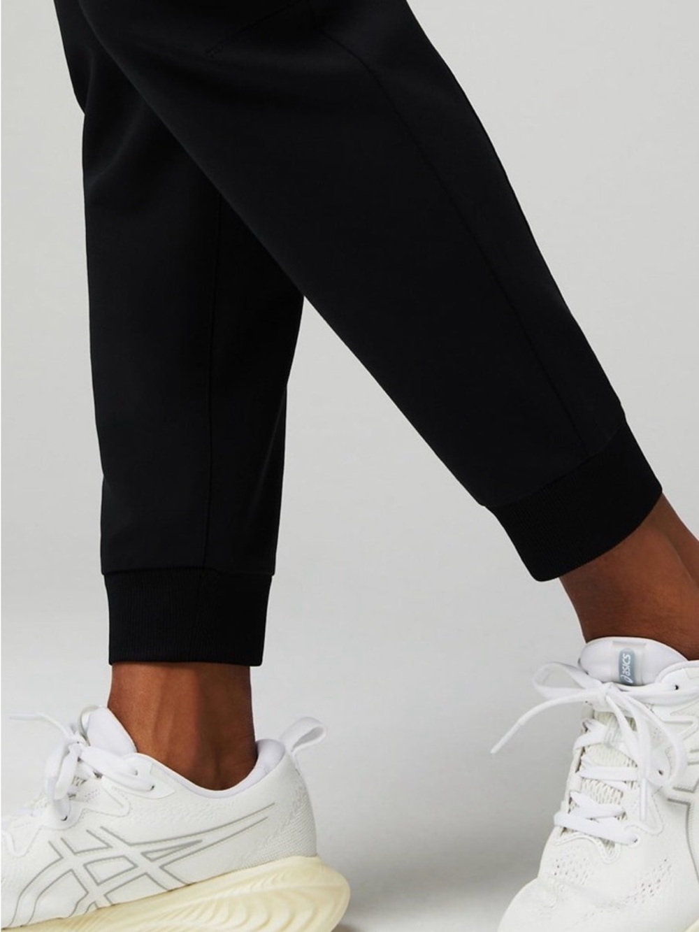 Fabletics black scrub pants large tall